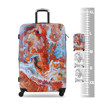 Obrázek z Plastový kufr TUCCI Turkish Marble L - barevný potisk - 88 L 