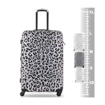 Obrázek z Plastový kufr TUCCI Winter Leopard M - barevný potisk - 57 L 