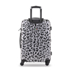 Obrázek z Plastový kufr TUCCI Winter Leopard M - barevný potisk - 57 L 