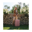 Obrázek z Plastový kufr SUITSUIT® Fab Seventies Old Rose M - růžová - 60 L 