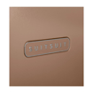 Obrázek z Plastový kufr SUITSUIT® Blossom Mocha Mousse L - hnědá - 81 L 