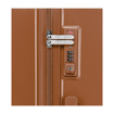 Obrázek z Plastový kufr SUITSUIT® Blossom Maroon Oak L - hnědá - 81 L 
