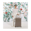 Obrázek z Plastový kufr SUITSUIT® Blossom Plaza Taupe L - hnědá - 81 L 