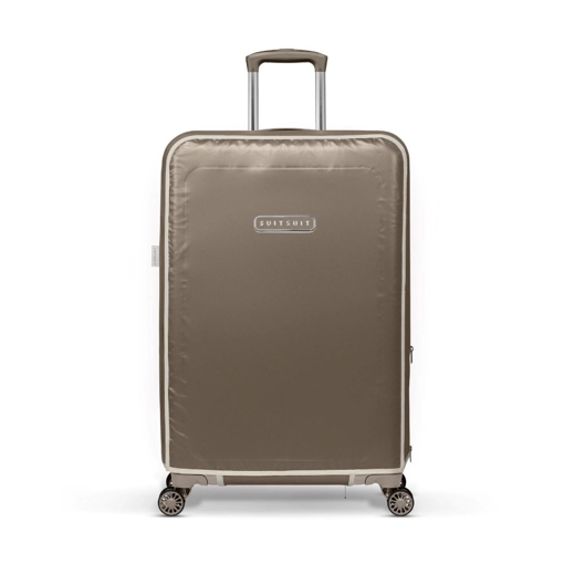 Obrázek z Obal na kufr SUITSUIT® Blossom Plaza Taupe vel. L - hnědá 