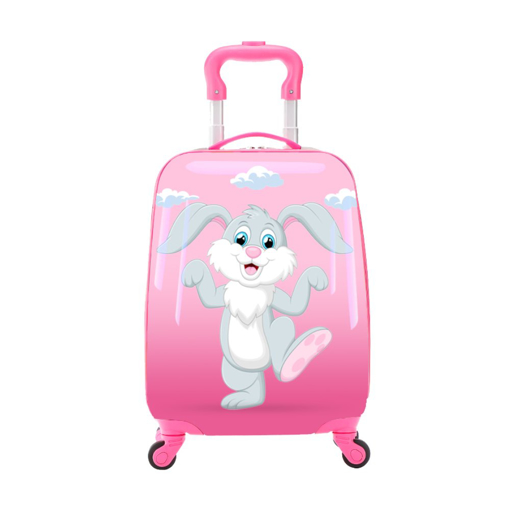 Obrázek z Dětský kufr TUCCI Happy Bunny - růžová - 25 L 