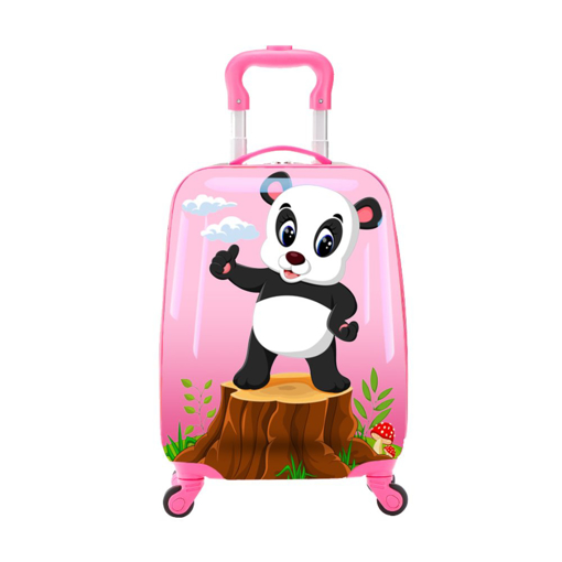 Obrázek z Dětský kufr TUCCI Peppy Panda - růžová - 25 L 