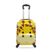 Obrázek z Dětský kufr TUCCI 3D Gaffie Giraffe - žlutá - 28 L 