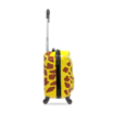 Obrázek z Dětský kufr TUCCI 3D Gaffie Giraffe - žlutá - 28 L 