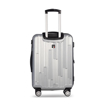 Obrázek z Sada cestovních kufrů TUCCI Riflettore - stříbrná - 91 / 58 / 31 L 