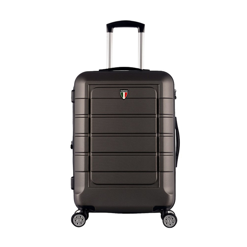 Obrázek z Plastový kufr TUCCI Console M - tmavě šedá - 58 L 