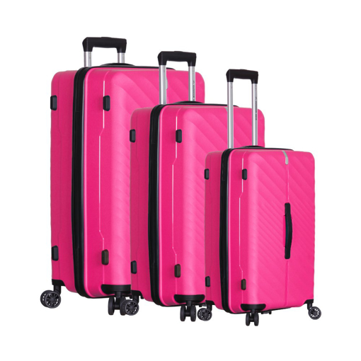 Obrázek z Sada cestovních kufrů OUTDOOR&nbsp;GEAR Stellar - růžová - 106 L 