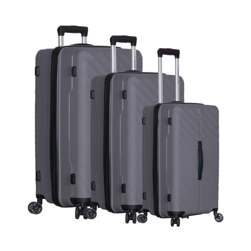 Obrázek z Sada cestovních kufrů OUTDOOR&nbsp;GEAR Stellar - šedá - 106 L 