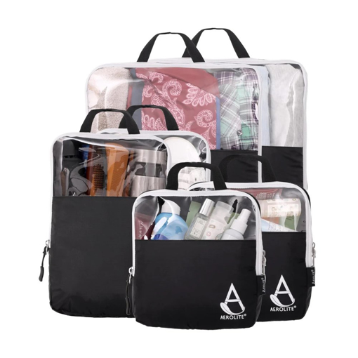 Obrázek z Obal na oblečení AEROLITE PC002_black - černá 