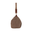 Obrázek z Střední cestovní taška HIGHBURY Canvas - hnědá - 56 L 