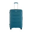Obrázek z Plastový kufr HIGHBURY Carbon M - zelená - 62 L 
