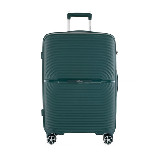 Obrázek z Plastový kufr HIGHBURY Venice L - zelená - 86 L 