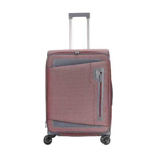 Obrázek z Textilní kufr HIGHBURY Kepler M - červená - 63 L 