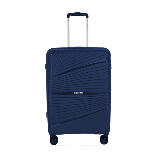 Obrázek z Plastový kufr HIGHBURY Helios L - modrá - 94 L 
