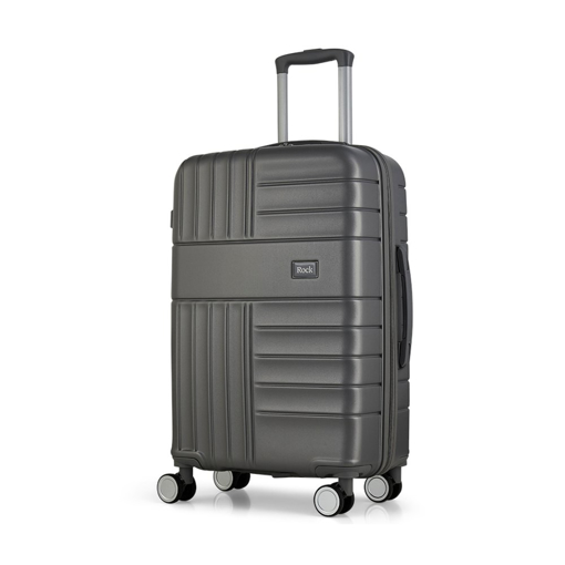 Obrázek z Plastový kufr ROCK Aspen M - tmavě šedá - 61 L 