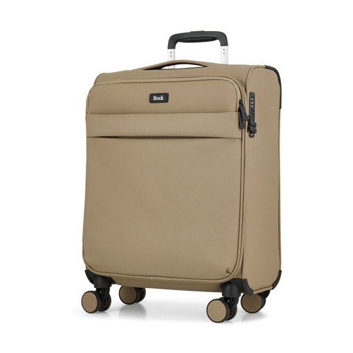 Obrázek z Kabinový kufr ROCK Harper S - béžová - 34 L 