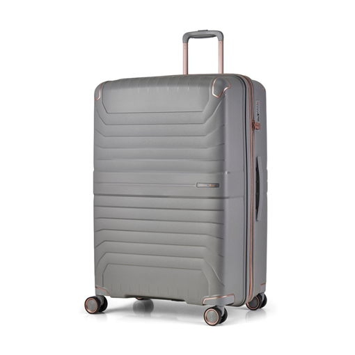 Obrázek z Plastový kufr ROCK Astrid L - šedá - 100 L 