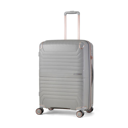 Obrázek z Plastový kufr ROCK Astrid M - šedá - 65 L 