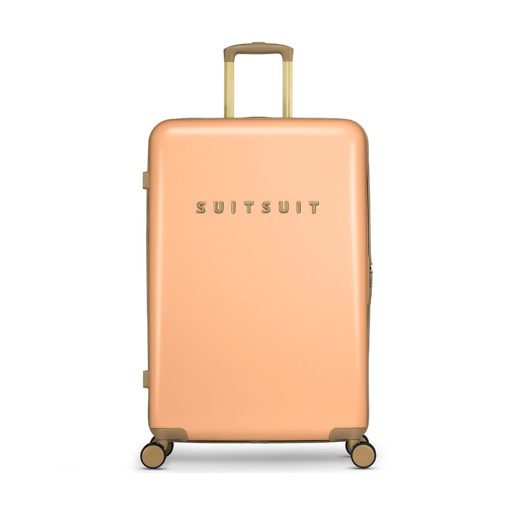Obrázek z Plastový kufr SUITSUIT® Fusion Pale Orange L - oranžová - 91 L 