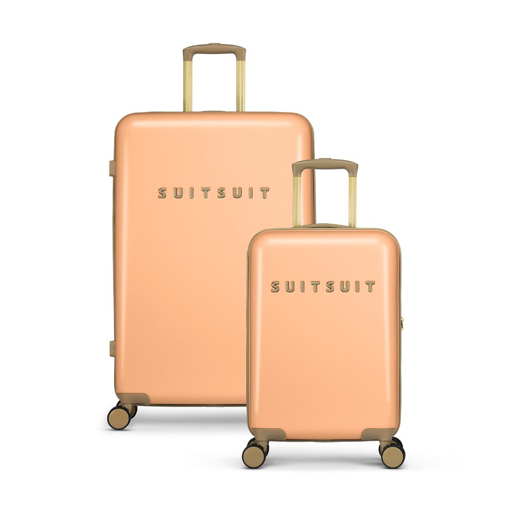 Obrázek z Sada cestovních kufrů SUITSUIT® Fusion Pale Orange - oranžová - 91 / 32 L 