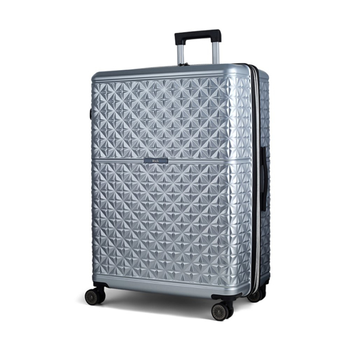 Obrázek z Plastový kufr ROCK Maya L - stříbrná - 118 L 