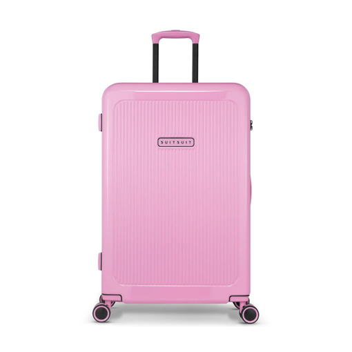 Obrázek z Plastový kufr SUITSUIT® Expression Fondant Pink L - růžová - 89 L 