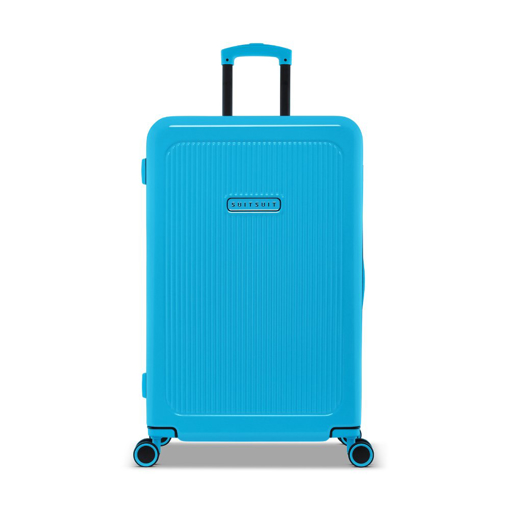 Obrázek z Plastový kufr SUITSUIT® Expression Blue Lagoon L - modrá - 89 L 