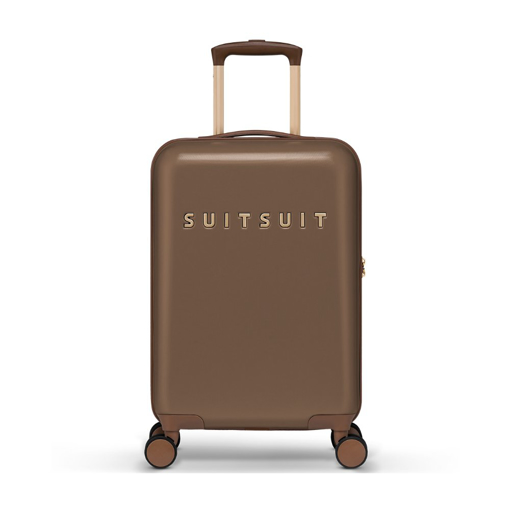Obrázek z Kabinový kufr SUITSUIT® Fab Seventies Cocoa Brown S - hnědá - 32 L 