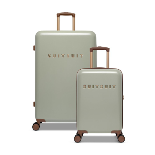 Obrázek z Sada cestovních kufrů SUITSUIT® Fab Seventies Sustained Grey - šedá - 91 / 32 L 