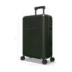 Obrázek z Plastový kufr SUITSUIT® Mystique Dark Olive M - tmavě zelená - 57 L 