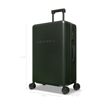 Obrázek z Plastový kufr SUITSUIT® Mystique Dark Olive L - tmavě zelená - 91 L 