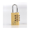 Obrázek z Zámek na zavazadlo TravelBlue TB031 - zlatá 