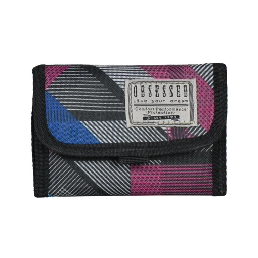 Obrázek z Peněženka OBSESSED 6706 Dynamic - modrá / růžová 