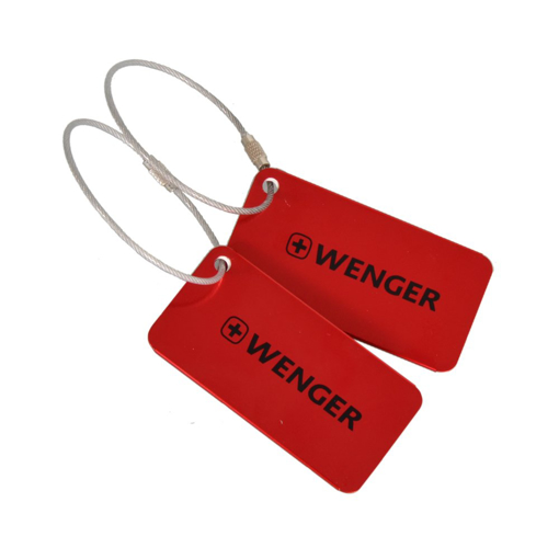 Obrázek z Jmenovka na zavazadlo WENGER 606966 - červená 