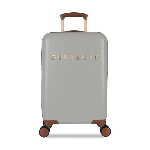 Obrázek z Kabinový kufr SUITSUIT® Fab Seventies Limestone S - šedá - 32 L 