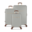 Obrázek z Sada cestovních kufrů SUITSUIT® Fab Seventies Limestone - šedá - 91 / 60 / 32 L 