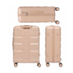 Obrázek z Plastový kufr AEROLITE T-635 M - béžová - 67 L 
