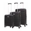 Obrázek z Sada cestovních kufrů AEROLITE T-155/3 - černá - 100.8 / 67 / 39.6 L 