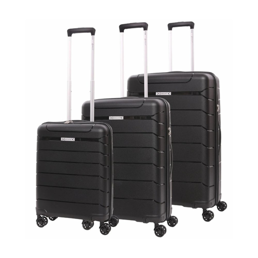 Obrázek z Sada cestovních kufrů AEROLITE T-155/3 - černá - 100.8 / 67 / 39.6 L 