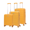 Obrázek z Sada cestovních kufrů AEROLITE T-155/3 - žlutá - 100.8 / 67 / 39.6 L 