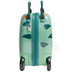 Obrázek z Dětský kufr Aerolite MiniMax Ride-On Dinosaurus - Zelená - 29 L 