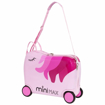 Obrázek z Dětský kufr Aerolite MiniMax Ride-On Unicorn - Růžová - 29 L 