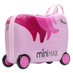 Obrázek z Dětský kufr Aerolite MiniMax Ride-On Unicorn - Růžová - 29 L 