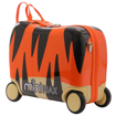 Obrázek z Dětský kufr Aerolite MiniMax Ride-On Tiger - Oranžová - 29 L 