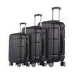 Obrázek z Sada cestovních kufrů TUCCI Massa - černá - 124 L 