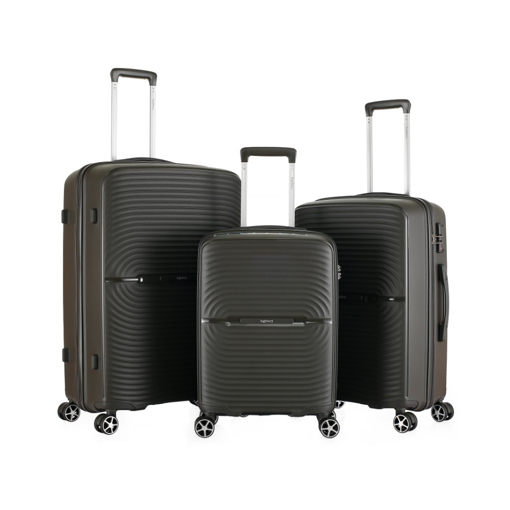 Obrázek z Sada cestovních kufrů HIGHBURY Venice - tmavě šedá - 86 / 57 / 34 L 